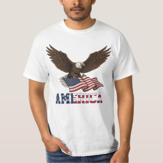 Vintage Patriotic Eagle T-Shirt