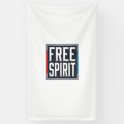 Vintage Patriotic Free Spirit Box Graphic Design_1 Banner