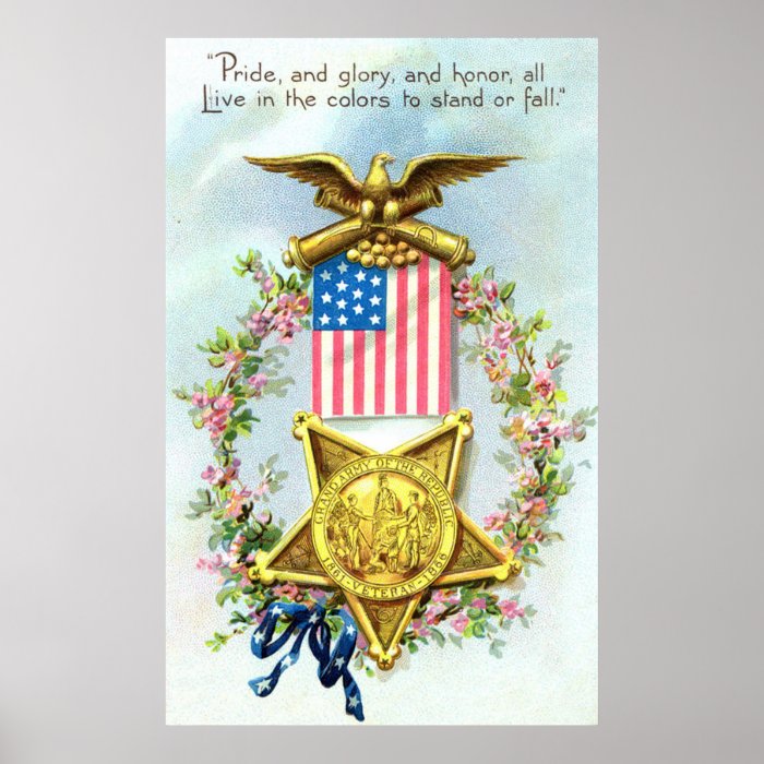 Vintage Patriotic Print