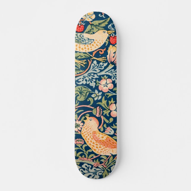 Vintage Pattern Art Noveau Skateboard (Front)