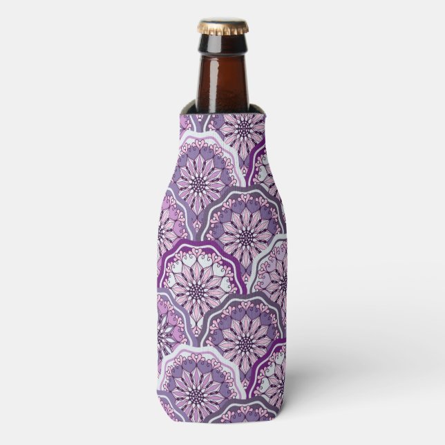 Vintage Pattern Bottle Cooler (Bottle Front)
