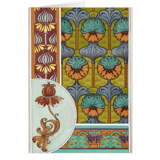 Vintage Pattern Cards (Front)