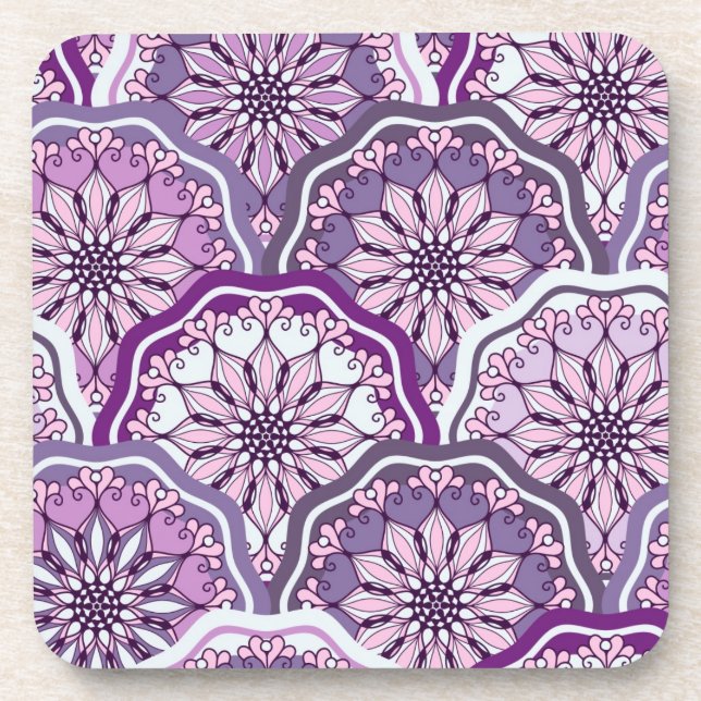 Vintage Pattern Coaster (Front)