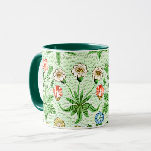 Vintage pattern Daisy by William Morris Mug