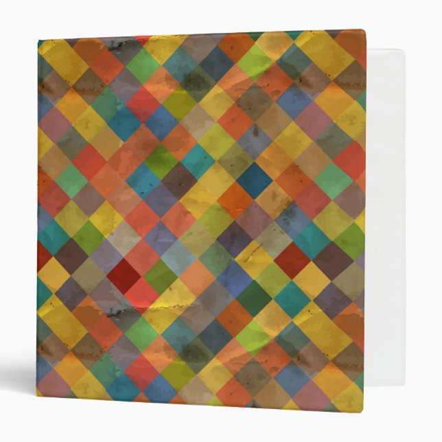 Vintage pattern. Geometric. Binder (Front/Inside)
