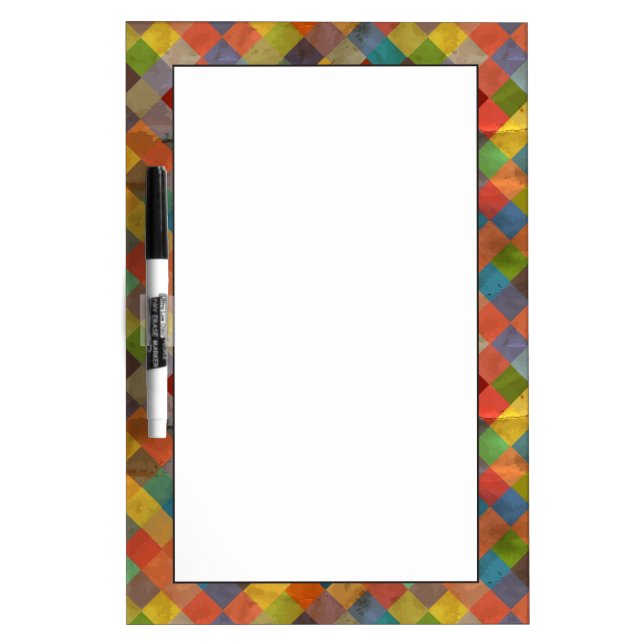 Vintage pattern. Geometric. Dry-Erase Board (Front)