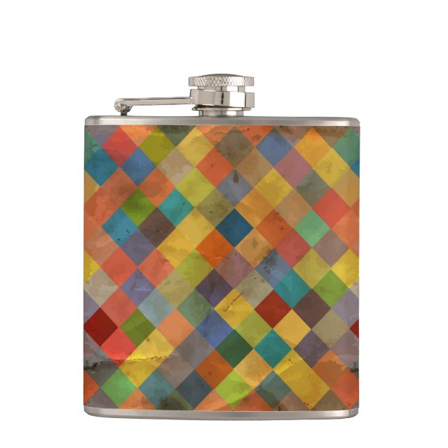 Vintage pattern. Geometric. Flask (Front)
