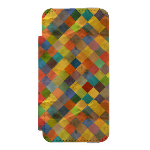Vintage pattern. Geometric. iPhone SE/5/5s Wallet Case