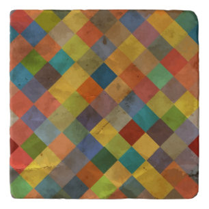 Vintage pattern. Geometric. Trivet