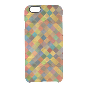 Vintage pattern. Geometric. Clear iPhone 6/6S Case