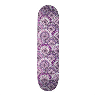 Vintage Pattern Skateboard Deck