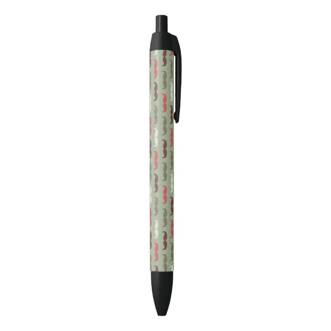 Vintage pattern with mustache pen (Bottom (Vertical))