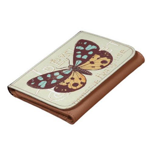 Vintage Patterned Butterfly Wallet