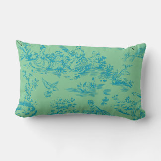 Vintage pattran lumbar pillow