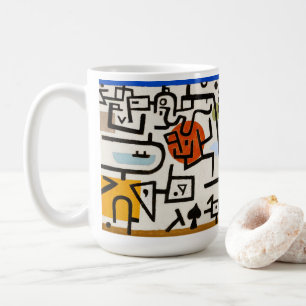 Vintage Paul Klee "Rich Port" colorful Coffee Mug