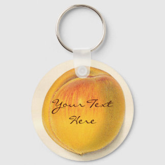 Vintage Peach Keychain