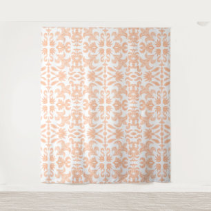 Vintage Peach Pattern Backdrop