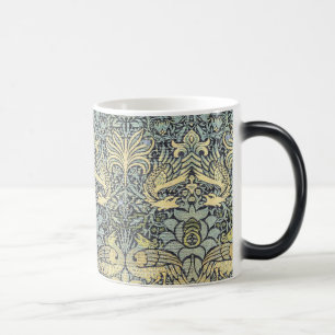 Vintage Peacock and Dragon by William Morris Color Morph Mug
