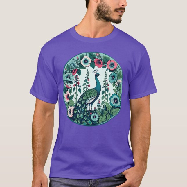 Vintage Peacock boy T-Shirt (Front)