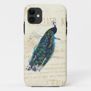 Vintage Peacock iPhone 11 Case