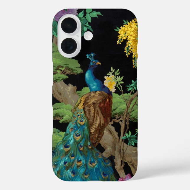 Vintage Peacock Case-Mate iPhone Case (Back)
