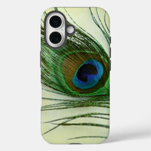 Vintage Peacock Feather iPhone 16 Case