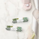 Vintage Peacock Feather Tropical Greenery Wedding  Breath Savers® Mints<br><div class="desc">A vintage peacock bird design with tropical greenery and damask pattern background. This design is ideal for all seasons. An elegant watercolor design in a contemporary theme. A classy wedding favor with glorious peacock feathers and modern elements. Matching wedding invitations and other stationery items are also available.</div>