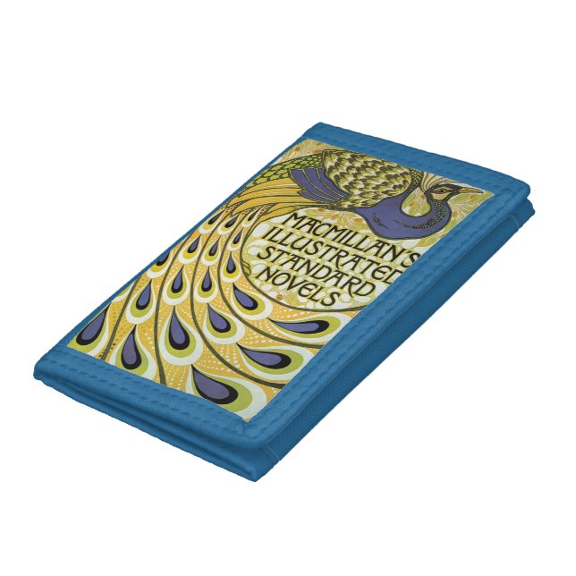 Vintage Peacock Illustration Wallet (Bottom)