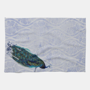 Vintage Peacock Kitchen Towel