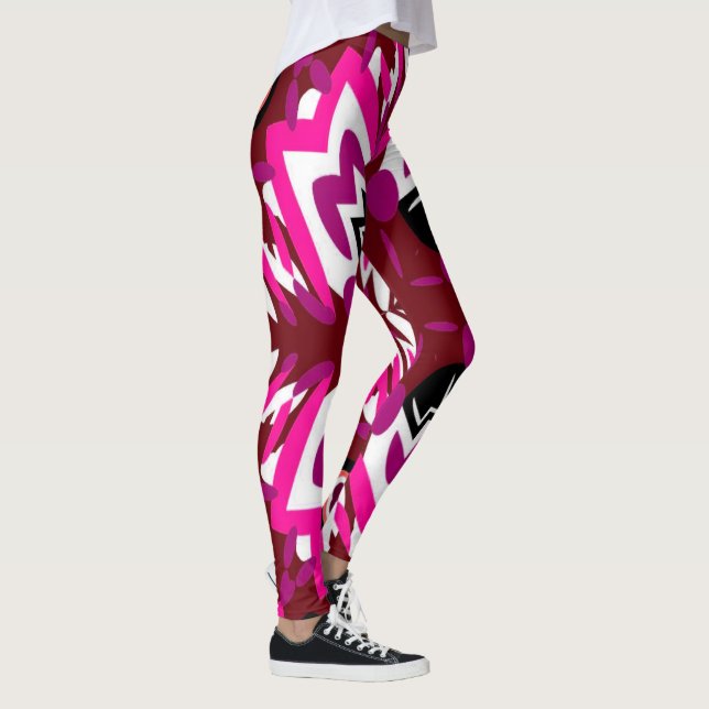 Vintage Peacock Leggings (Right)