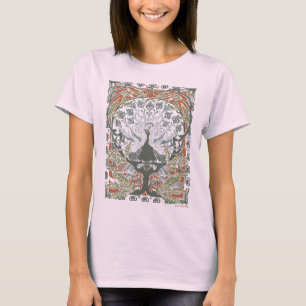 Vintage Peacock Organic Cotton T-Shirt