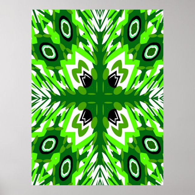 Vintage Peacock Poster (Front)