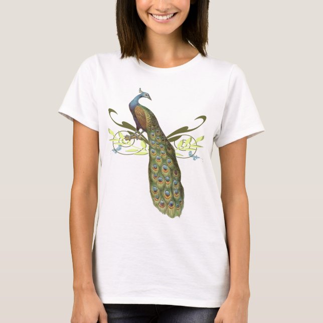 Vintage Peacock T-Shirt (Front)