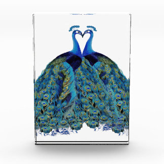 Vintage Peacocks Kissing Wedding Gifts