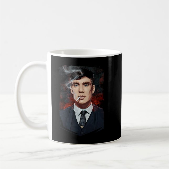 Vintage Peaky Blinders Gift Movie Fans Coffee Mug (Left)