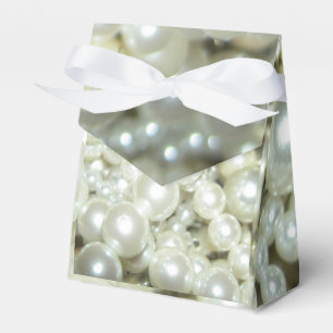 Vintage Pearls Favor Boxes