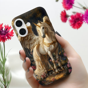 Vintage Pegasus Greek Mythology iPhone 16 Case