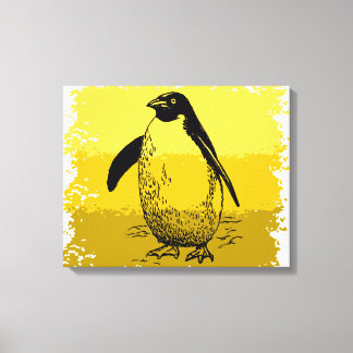 Vintage Penguin Canvas Print