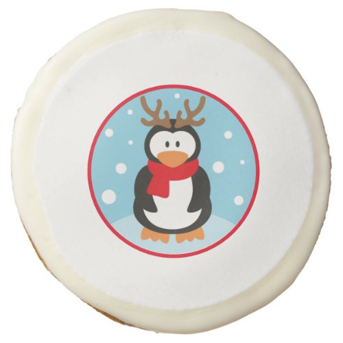 Vintage Penguin Sugar Cookie