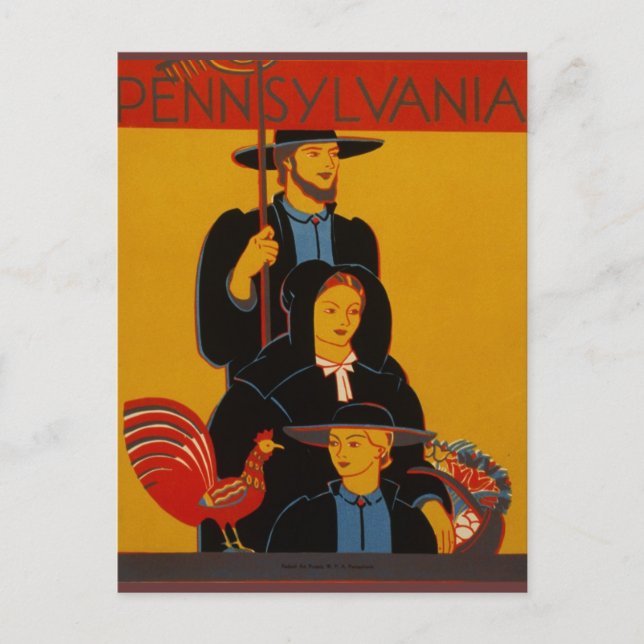 Vintage Pennsylvania Postcard (Front)