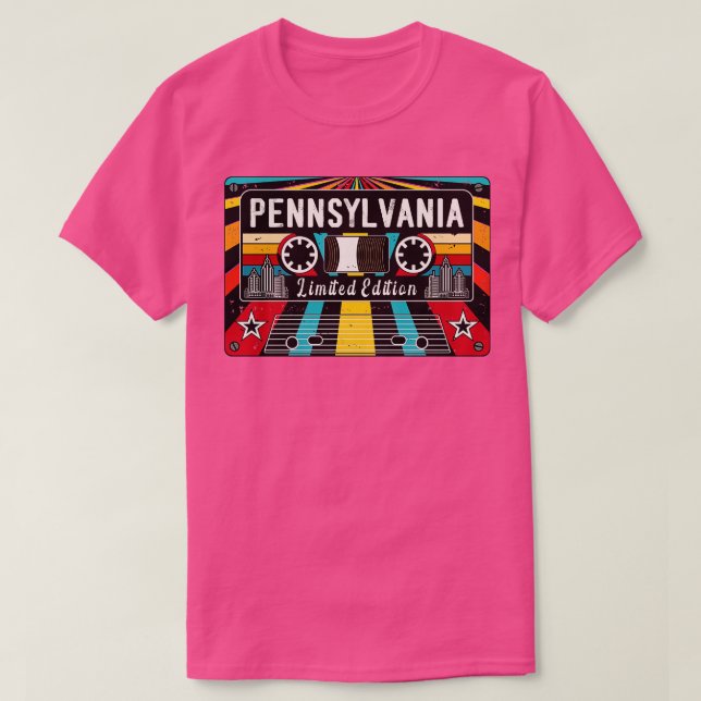 Vintage Pennsylvania State T-Shirt (Design Front)