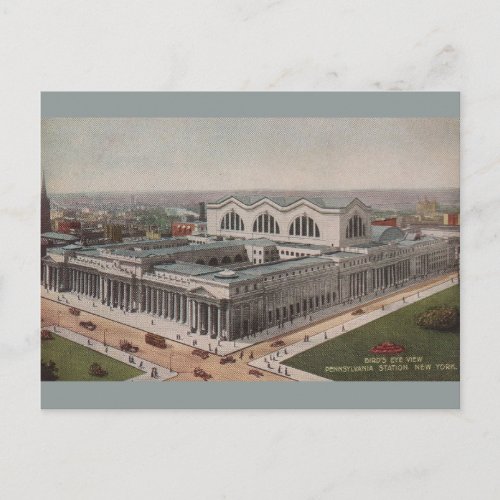 Vintage Pennsylvania Station New York Postcard