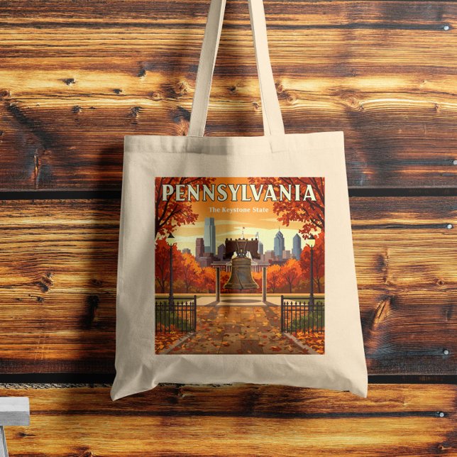 Vintage Pennsylvania Tote Bag (Creator Uploaded)