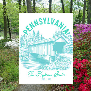 Vintage Pennsylvania Travel The Keystone State Postcard