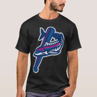 Vintage Pensacola Blue Wahoos Logo T-Shirt