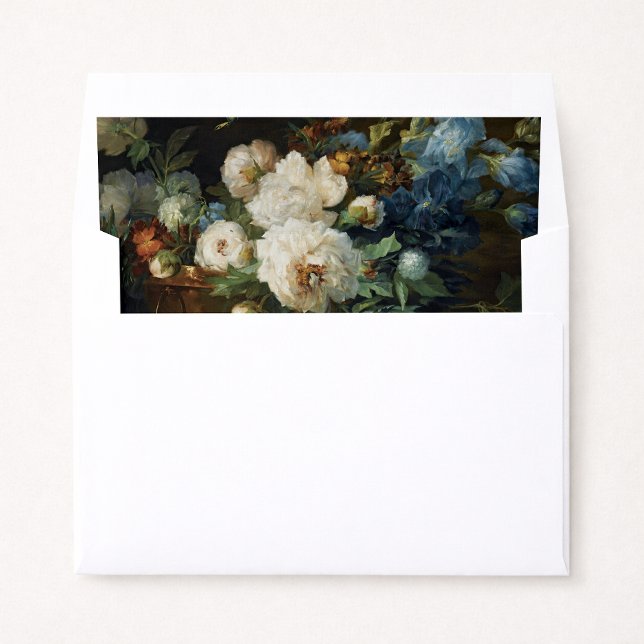 vintage, peonies, wedding  envelope liner (Creator Uploaded)