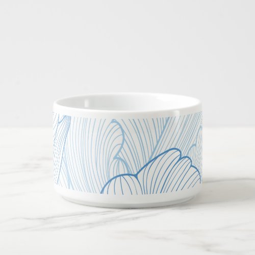 Vintage Peony Floral Seamless Pattern Bowl