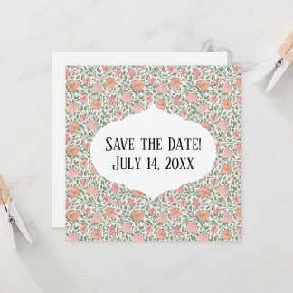 Vintage Perfect Pink & Peach Roses