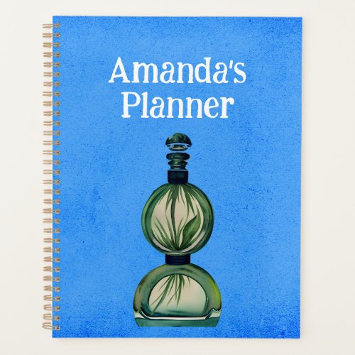 Vintage Perfume Custom Name Planner