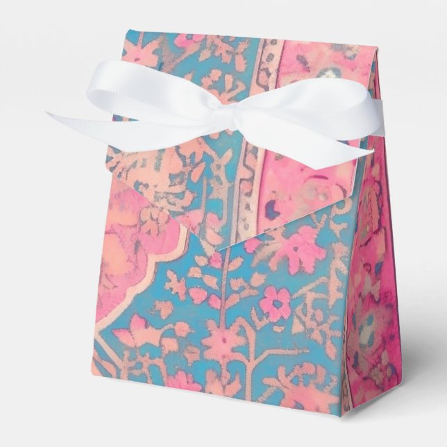 Vintage Persian design favor box (Front Side)